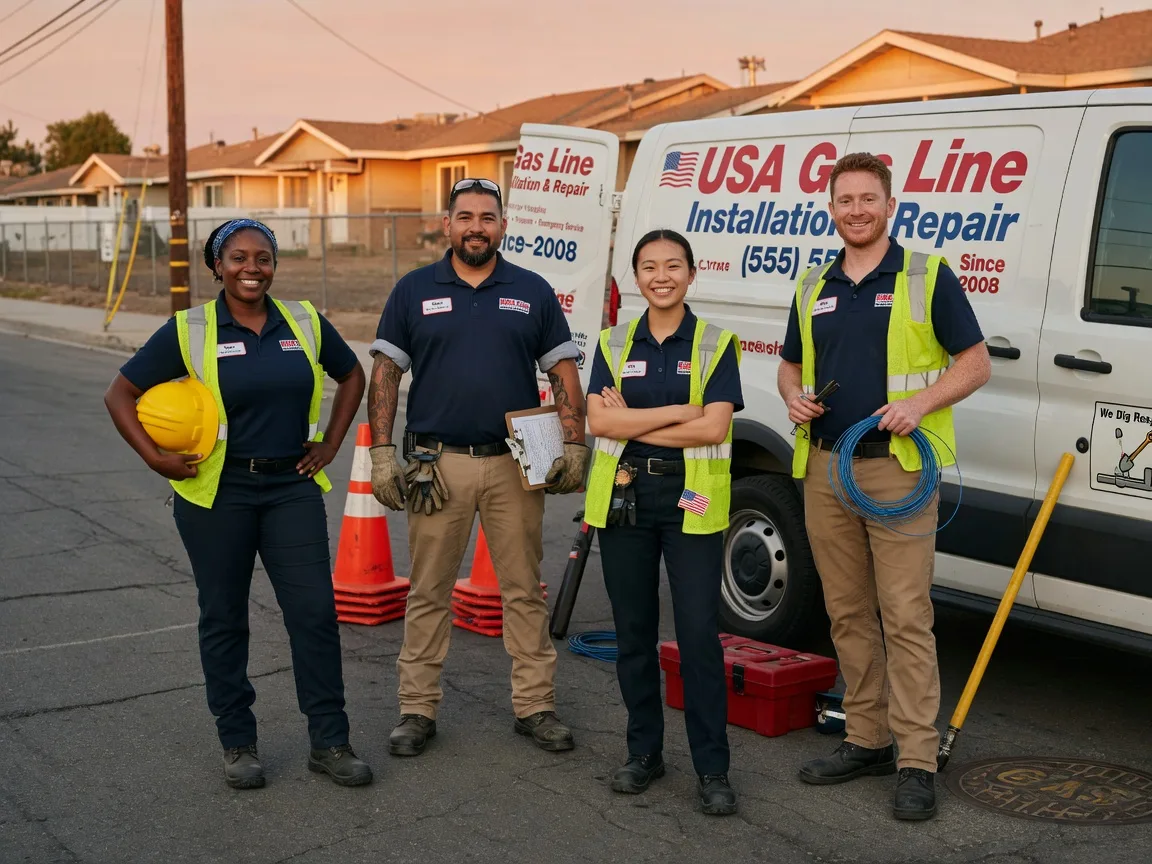 Gas Line Installation company in Banks, ID